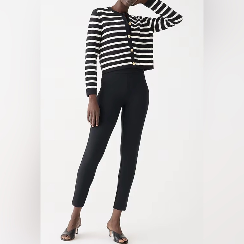 NWT *J. CREW* Pixie Pants … Style #31090 … *BLACK* … Size: 10R